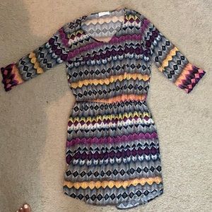 Short quarter length dress